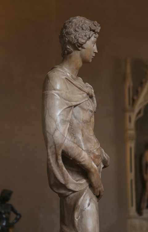 ars-videndi:Donatello (Donato di Niccolò di Betto Bardi; Florence, c.1386 - 1466), David, 1408–1409,