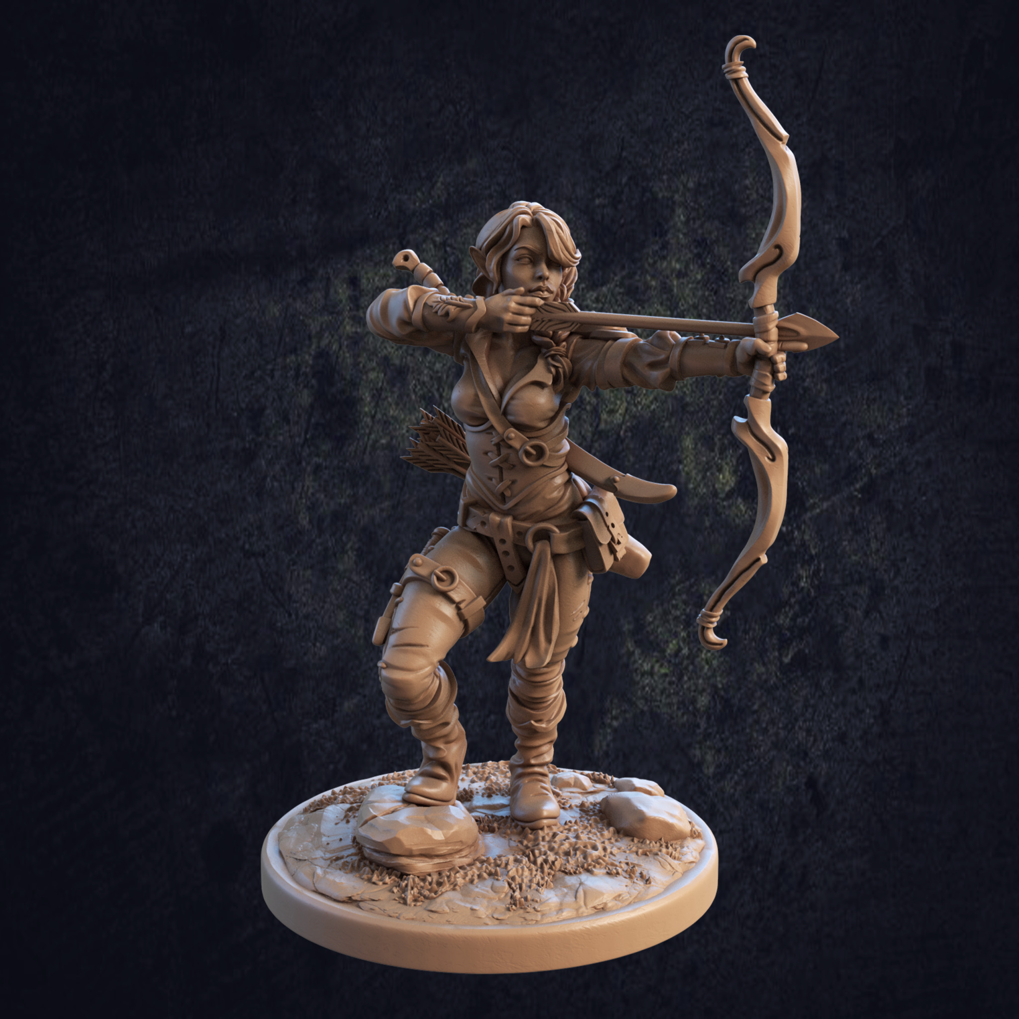 Pathfinder The Dragon Trappers Lodge Dungeons and Dragons Omi Tabletop Role Playing 3D Printed Resin Miniature
