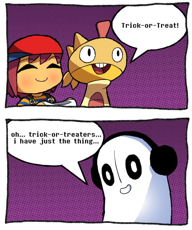exdragonith:  Undertale - Halloween http://fav.me/d9euy49 It’s the thought that
