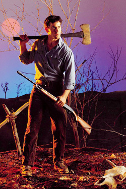 vintagegal:  Bruce Campbell in The Evil Dead (1981)