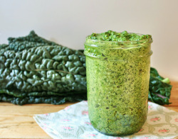 happyvibes-healthylives:  Kale Pesto (Vegan,