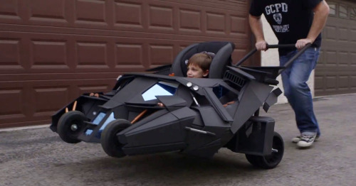 This is the Batmobile pushchair your child deserves. Read more here.