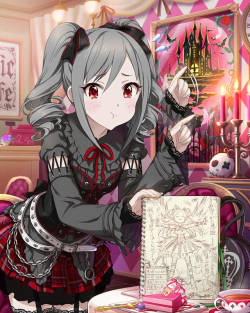 cinderella-girl-srs:  [覚醒魔王]神崎蘭子 [Awakened Devil Lord] Kanzaki Ranko