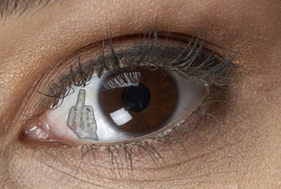 Porn photo sixpenceee:  An extraocular implant is