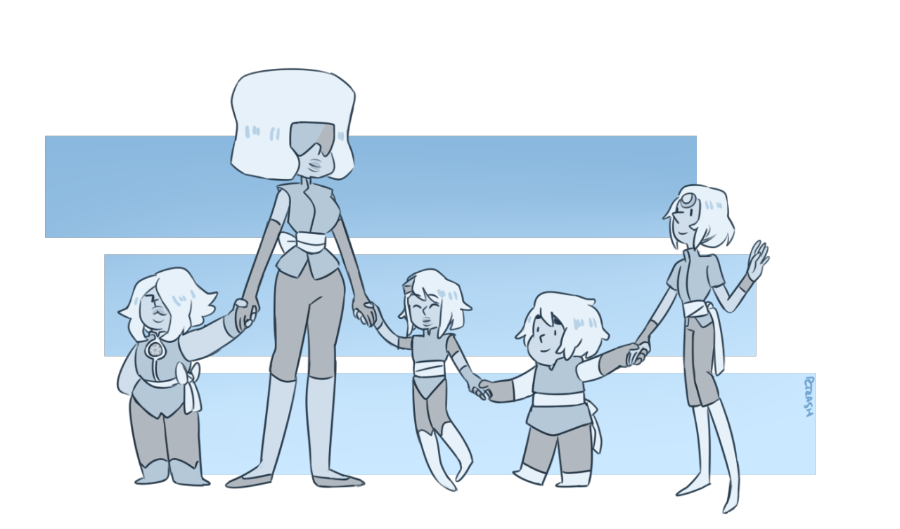 dou-hong:  pctrash:    ✰ Gems and the ‘Sonas ✰   i always liked the ‘gem