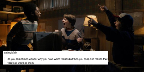 stranger things + text posts 1/?