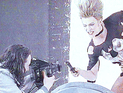 trendy-rechauffe:  &ldquo;When David makes a song he doesn’t just make a song,