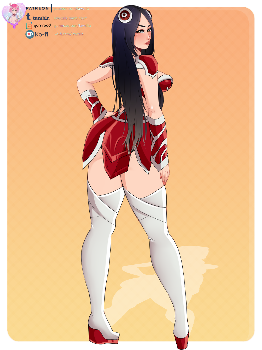 Finished patreon comm of Irelia from League of LegendsFarewell to our booty qween,