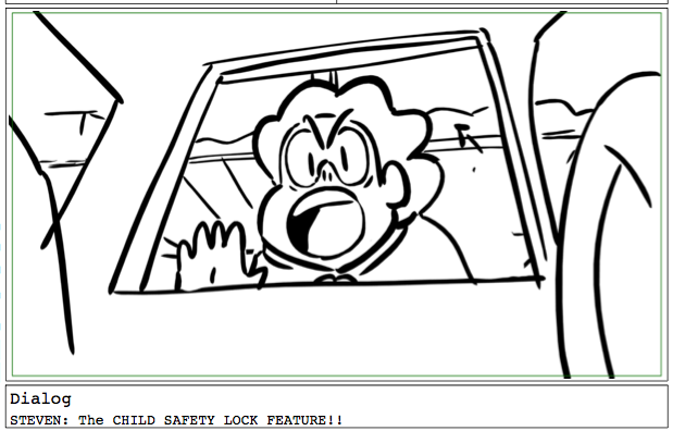 Message Received - some Finalized Storyboard Panels