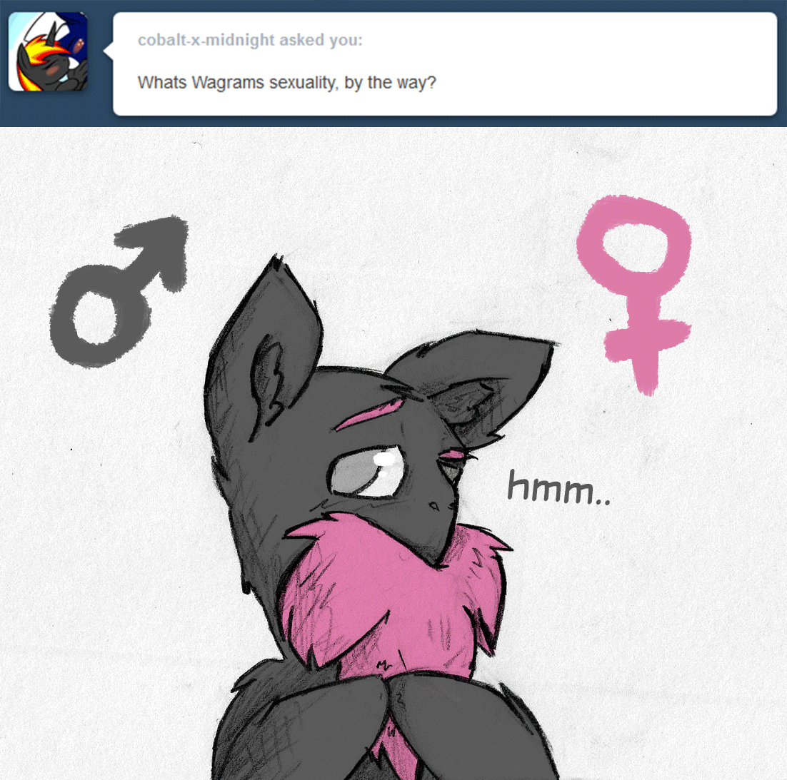 He doesn&rsquo;t care about genders really. He is pansexual. Gender-blind. Endless