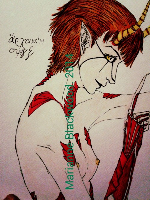 Ultimate progress work. It&rsquo;s a goat girl jejeje.