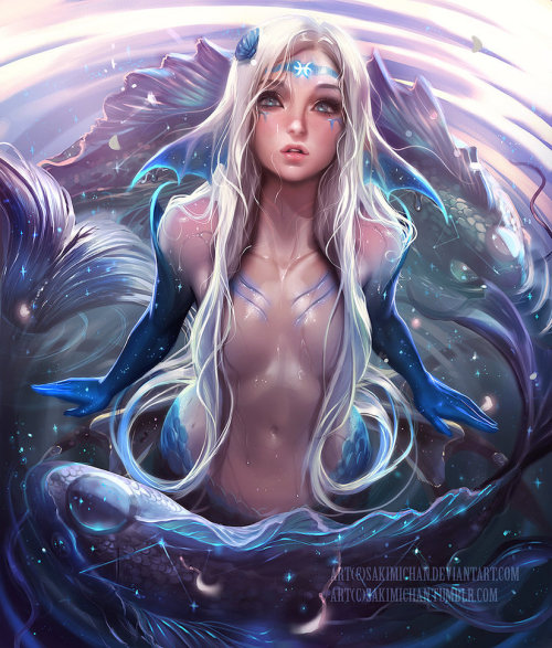 sakimichan: archive of all 12 horoscope I’ve painted over the year :3 I’ve also created a desk calendar of them :) Available >http://sakimichanart.storenvy.com/…/18687967-horoscope-desk…   