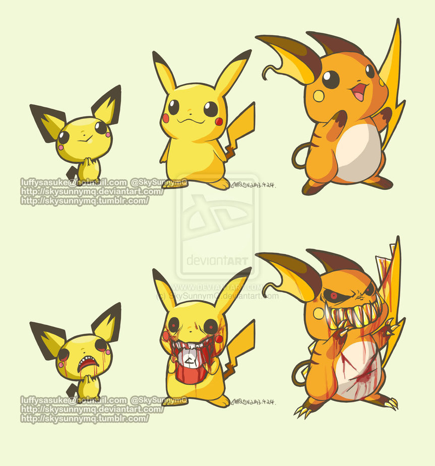alternative-pokemon-art:  Artist Pokemon x Resident Evil crossover by request.  I&rsquo;m