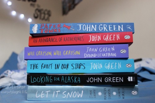 omgk4t:  My John Green collection :) adult photos