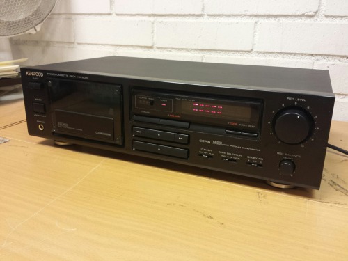 Kenwood KX-2020 Stereo Cassette Deck, 1990