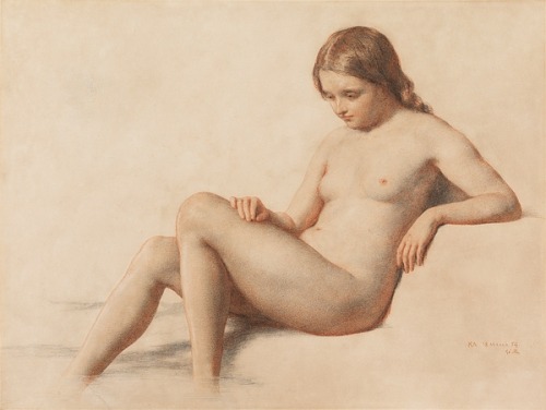 William Mulready (Irish, 1786-1863). Study Of A Nude 