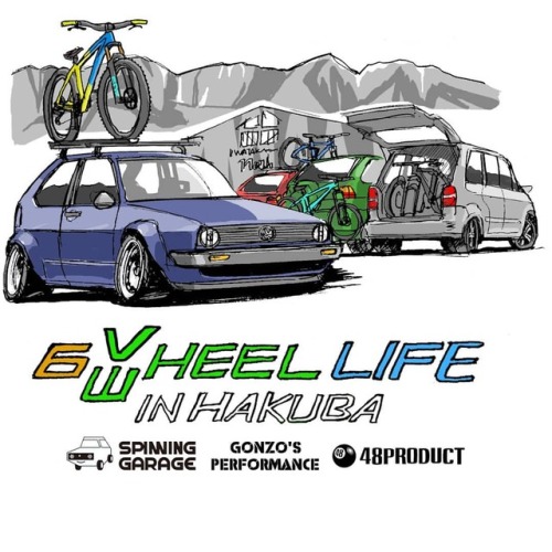 goridesince2014: 6 Wheel life in Hakuba #automotive #auto #transporter #volkswagen #vw #vwgolf #vwgo