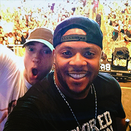 shadyteam:  Eminem x Royce x Porter on stage at Lollapalooza Brasil 2016 
