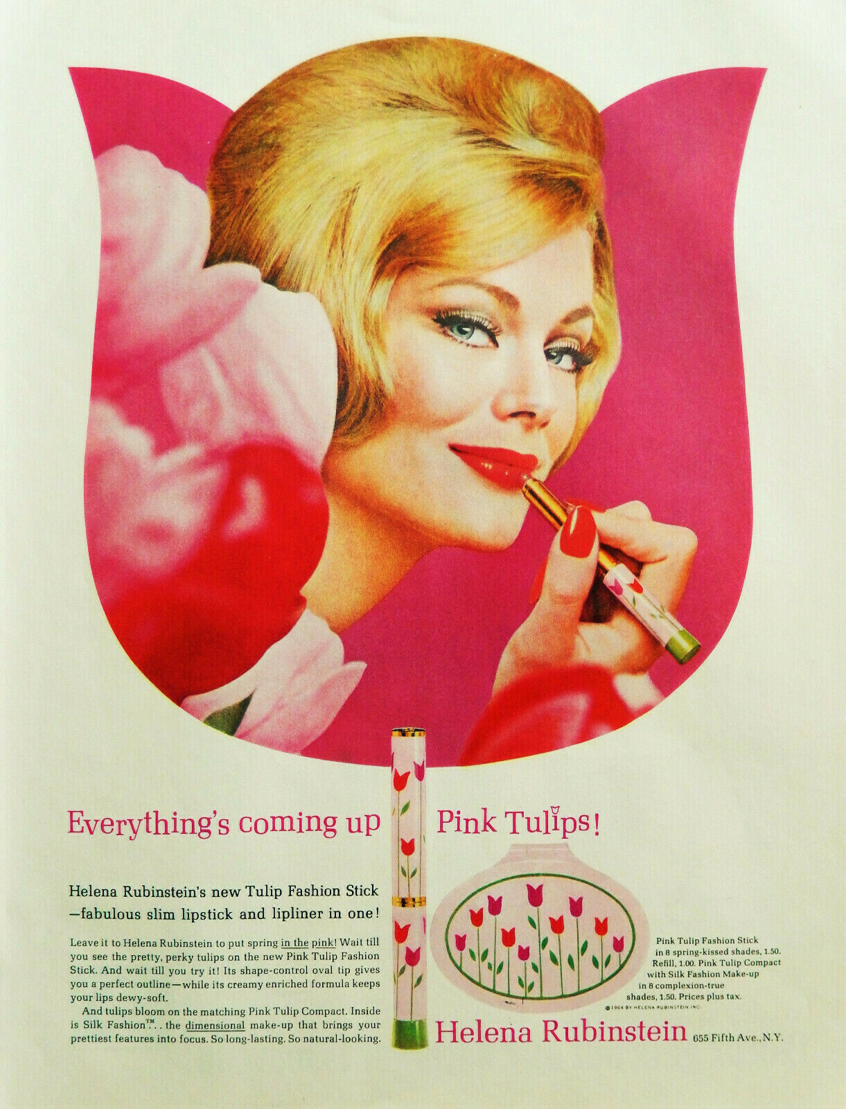 Sygeplejeskole teleskop bemærkning Vintage Promotions — 'Everything's coming up Pink Tulips!' ...