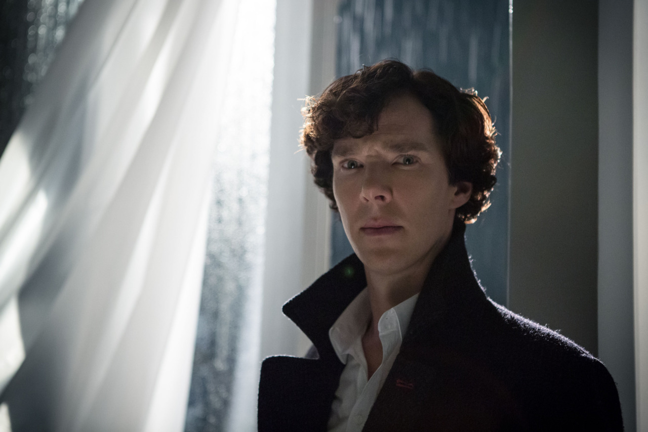 cumberbatchweb:  New promo picture of Benedict Cumberbatch as Sherlock X 