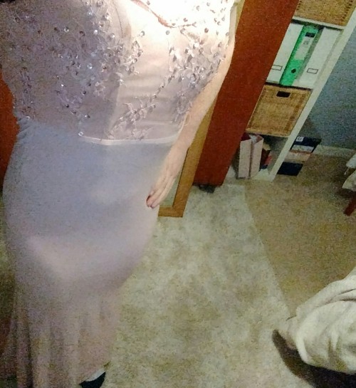 irish-sissy-boi: Sorry about the quality, my first picture of me dressed up x