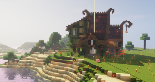 cupcakecraftmc: @simblremz‘s perfect island paradise. 