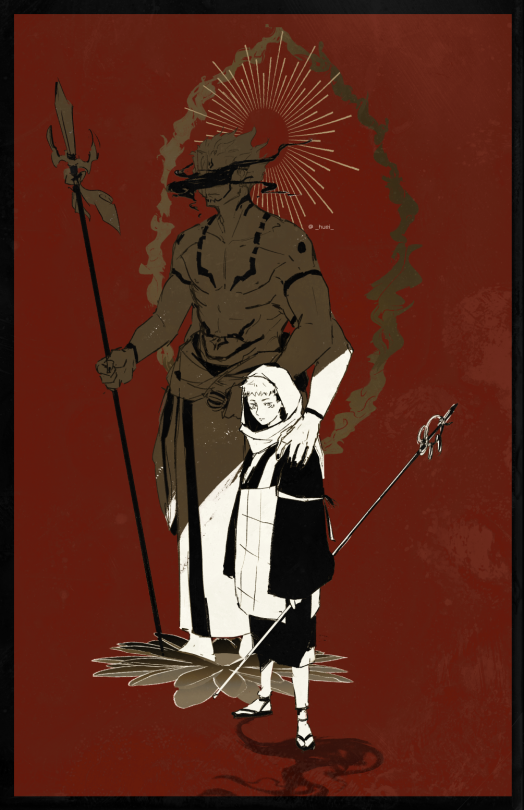 Fierce Deity Sukuna X Little Monk Yuuji