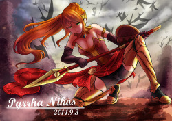 rwby-fan:  Pyrrha Nikos | o29417595 [pixiv] 