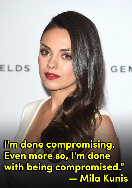 this-is-life-actually: Mila Kunis pens powerful op-ed on gender bias and wage gap in Hollywood In a 