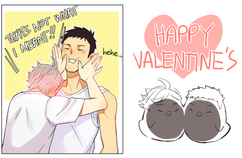 0u0b:Smooth move, Sawamura…Happy Valentine’s Day!!