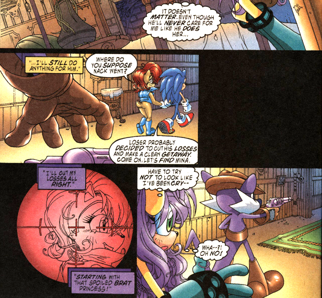 yeah. sonic is shy to kiss amy-BUT HE'S NOT SHY KISSING MINA AND  SALLY!!!!! - Imgflip