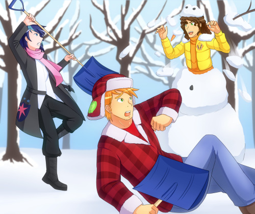 https://www.patreon.com/posts/7495270The boys helping to clean up some of the snow at Sweet Apple Acres