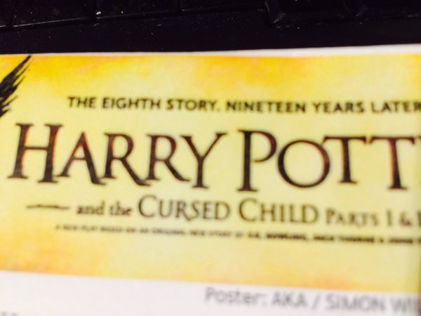 simplypotterheads:  Official artwork for The Cursed Child. Peep that (probable) tag