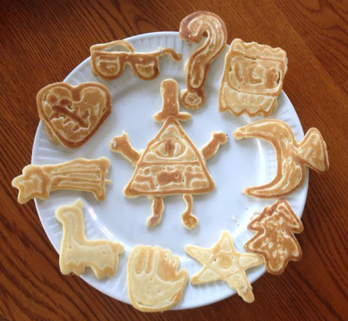 Gravity Falls Pancakes! Look familiar?