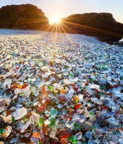 cordieshouse:Glass Beach - Fort Bragg - California