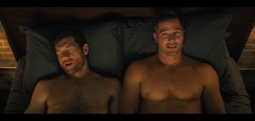 Luke Macfarlane In Bros Where He Plays Aaron Shepard Is So Damn Handsome And Hot.