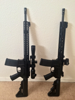 stay-zeroed:  My 2 rifles! So stoked! Time to rush to the range before the sun sets.