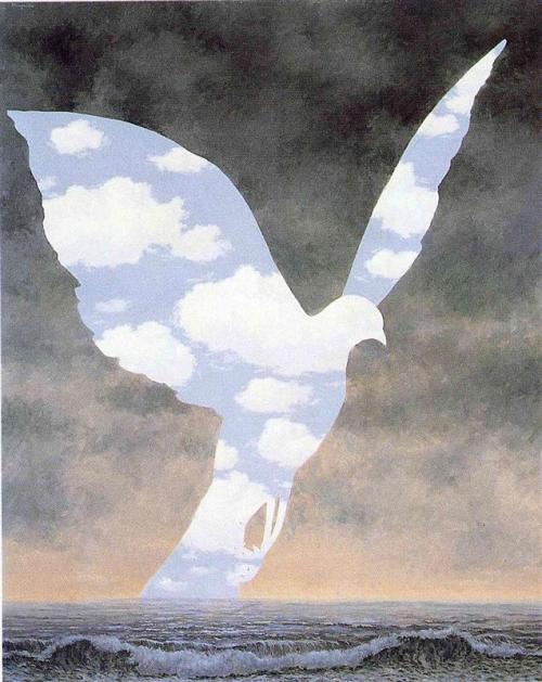  La Grande Famaille by Rene Magritte (1963)