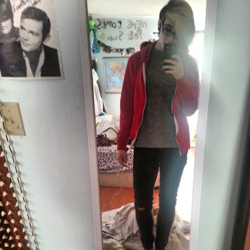 autumnsawsbucks:  I call this outfit “ive stolen my girlfriends clothes”  Reblogging for Adam West!