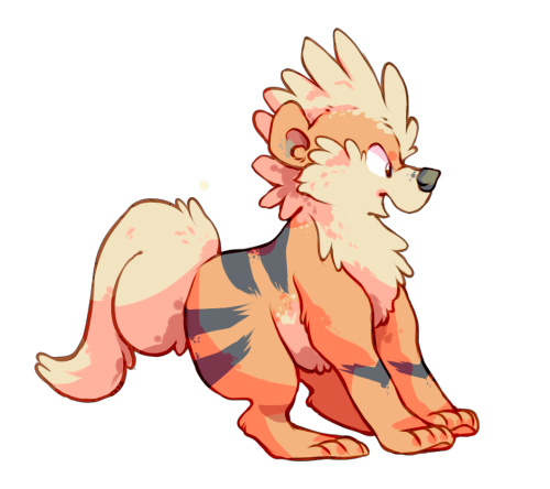 bombycilla:Somewhere along the line I forgot what a growlithe actually looked like and was too lazy 
