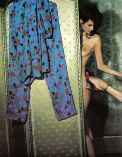 adreciclarte:  Gia Carangi, 1978 by Helmut Newton