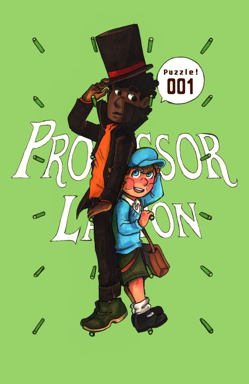 Professor Layton 100! parody of the season one dvd covers for mob psycho 100also happy 15th annivers