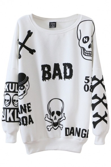 sneakysnorkel:  Do you like these cute print sweatshirts? Marvel  \  Stars  \
