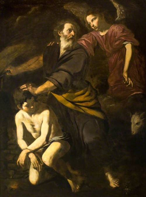 The Sacrifice of Abraham, by Battistello Caracciolo, McManus Galleries, Dundee.