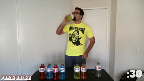 My Favourite Competitive Eater Just Did A 2 Gallon Gatorade Chug Challenge And Showed His Distended Gut