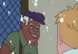 vikingen:  Remember when Recess casually had a black Santa, and when they saw Santa, the big surprise was that Santa shaved, not that he was black. And none of the kids thought it was weird that he was black when they found out? Because I do, and it was
