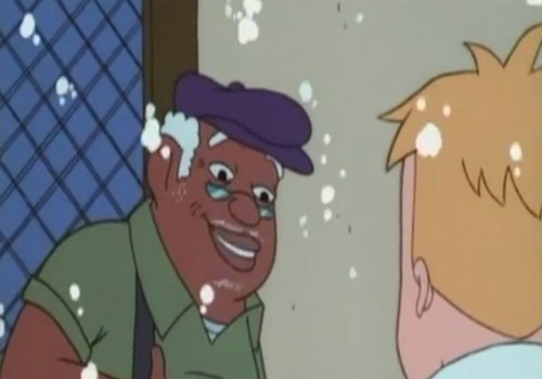 vikingen: Remember when Recess casually had a black Santa, and when they saw Santa, the big surprise
