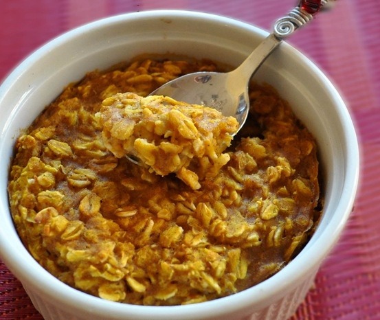 fitnesstipsonly:  Pumpkin Baked Oatmeal. - In your journey to cook more meals yourself,
