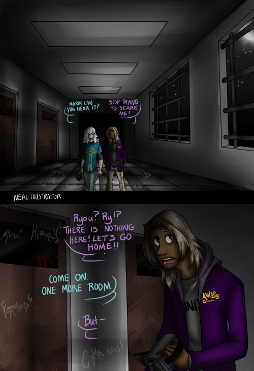 neal-illustrator:  Famous last words Ryou. Done for anon comment, request, enjoy