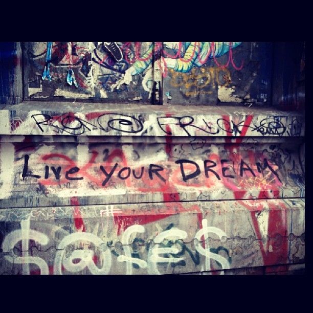 “Faith is taking the first step even when you don’t see the full staircase.” #mlk #dream #today (at The Bowery)